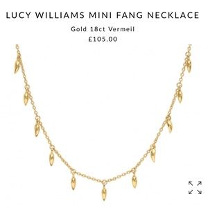 Missoma x Lucy Williams Mini Fang Necklace